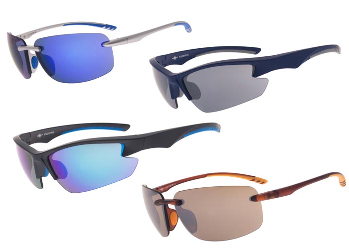 Buy 4Flaunt UV Protected & Polarized Sports Sunglasses | Full Rim  Lightweight Glasses For Men & Women | Suitable For Driving Travelling  Fishing Cycling Golfing Sports Activities (Blue Mirrored) at Amazon.in